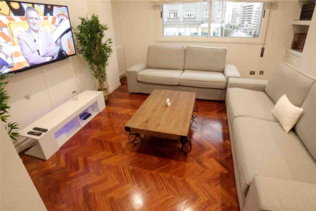 Piso Lujo En Gran Via Con Garaje Apartment Vigo Luaran gambar